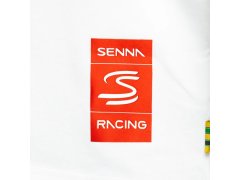 Ayrton Senna pánské tričko Oversize Graphic bílé 4