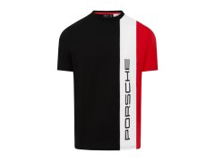 Porsche Motorsport pánské tričko Stripe Black 2024 7581416