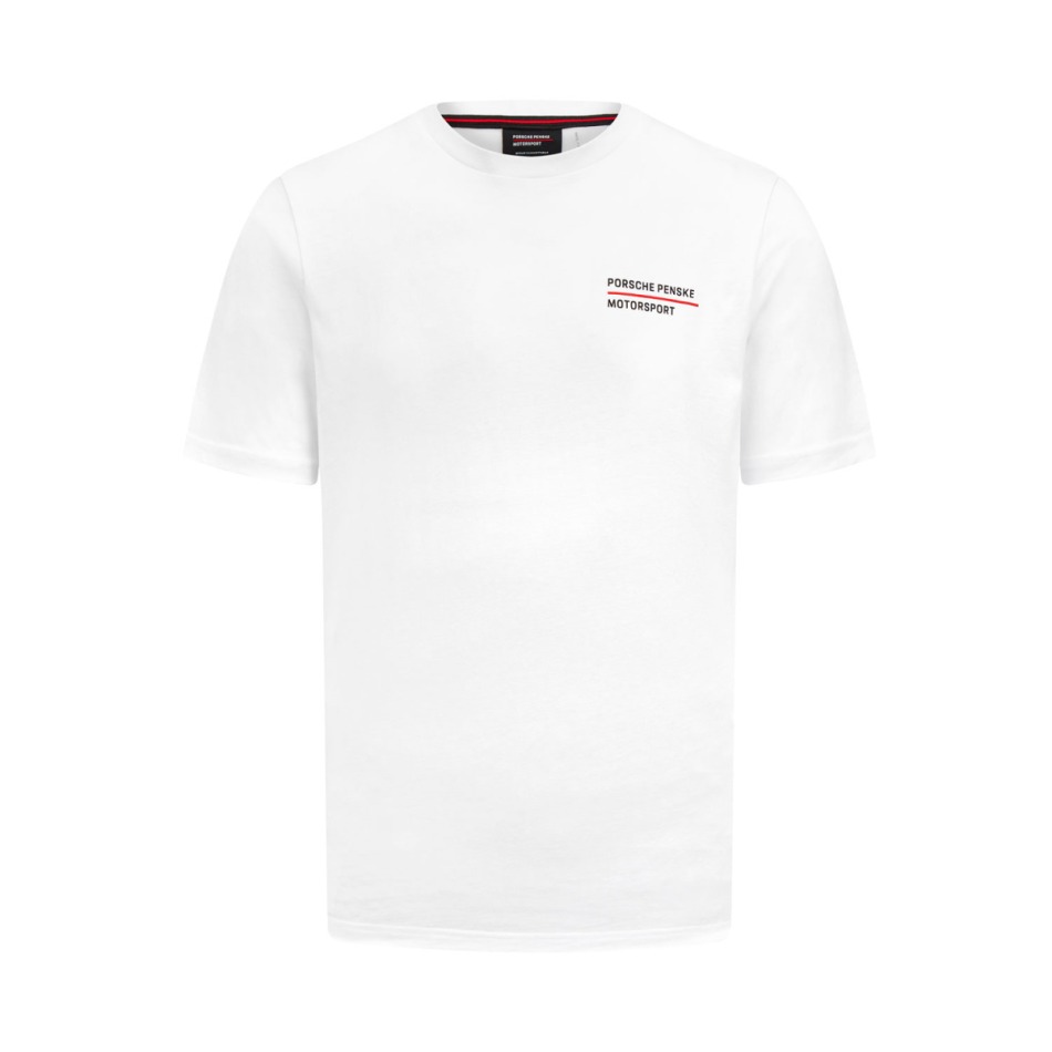 Porsche Motorsport pánské tričko Penske Car white 2023 - Porsche trička, polo trička, košile
