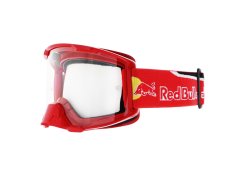 Red Bull Racing motokrosové brýle STRIVE red with clear glass