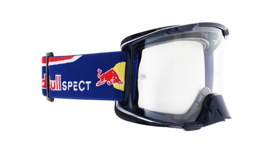 Red Bull Racing motokrosové brýle STRIVE S blue with clear glass