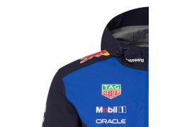 Red Bull Racing F1 2026 týmová unisex nepromokavá bunda modrá 3