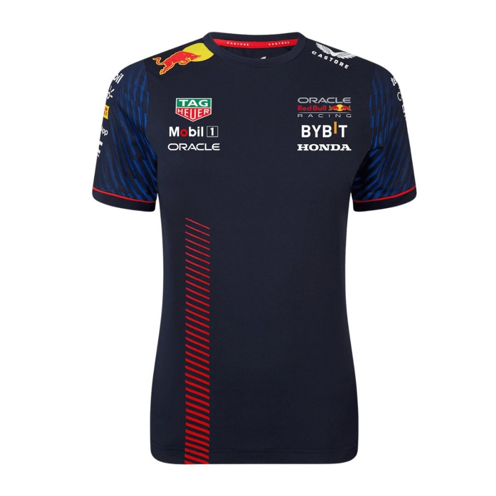 Red Bull dámské týmové tričko - Red Bull Dámská trička, pola, šaty