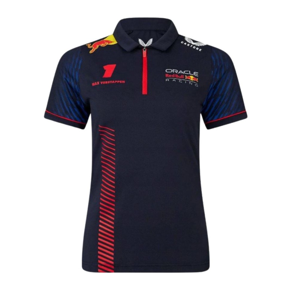 Red Bull dámské polo tričko Verstappen - Red Bull Dámská trička, pola, šaty