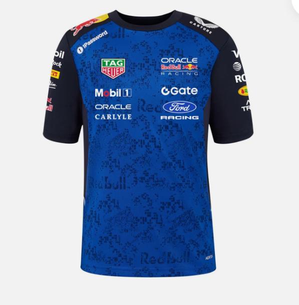 Red Bull Racing F1 2026 dětské tričko modré - Red Bull Dětská Trička
