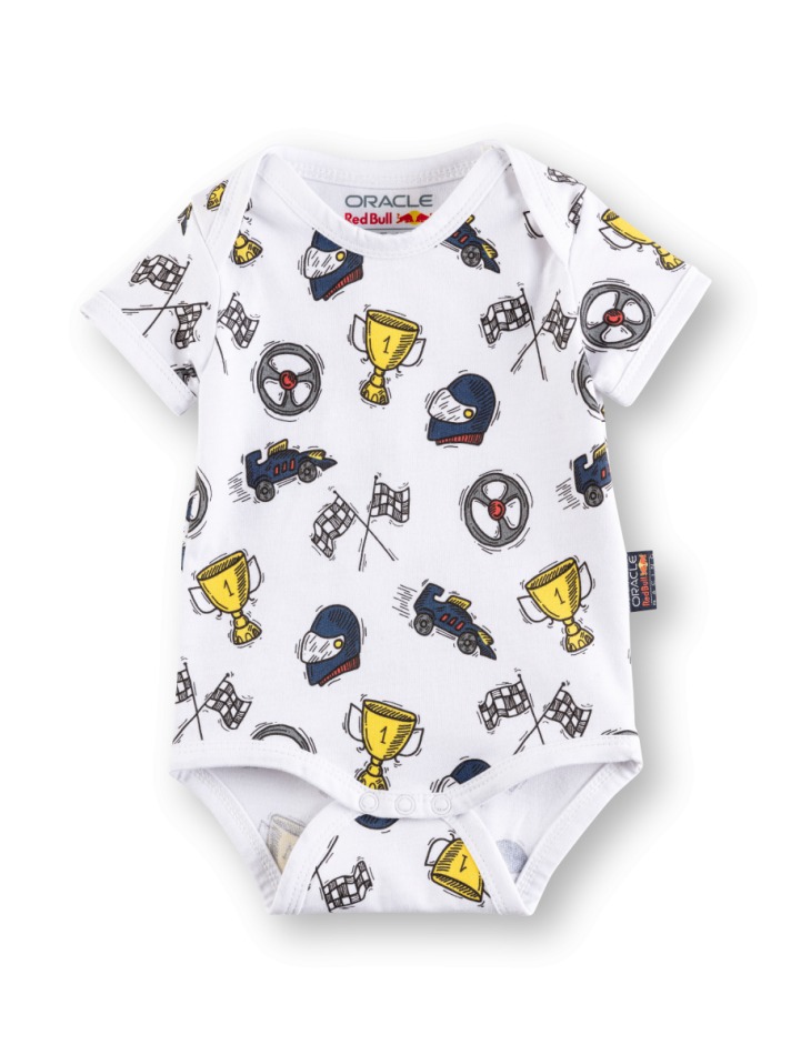 Red Bull Racing dětské body RBR motif - Red Bull dětské oblečení
