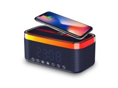 Oracle Red Bull Racing – Bluetooth budík s&nbsp;reproduktorem 10W, FM, USB & bezdrátovým nabíjením 2