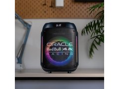 Oracle Red Bull Racing SK250 - Bluetooth party přenosný reproduktor s&nbsp;LED podsvícením, 40 W, USB, FM rádio, TWS a&nbsp;dálkové ovládání 6