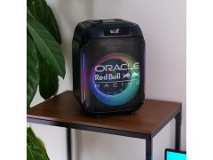 Oracle Red Bull Racing SK250 - Bluetooth party přenosný reproduktor s&nbsp;LED podsvícením, 40 W, USB, FM rádio, TWS a&nbsp;dálkové ovládání 7