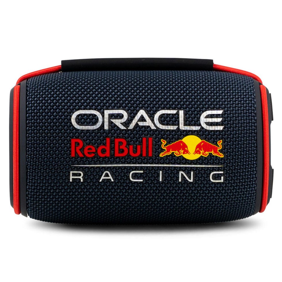 Oracle Red Bull Racing – Přenosný mini Bluetooth reproduktor s LED podsvícením, výkon 10 W, USB, AUX & True Wireless