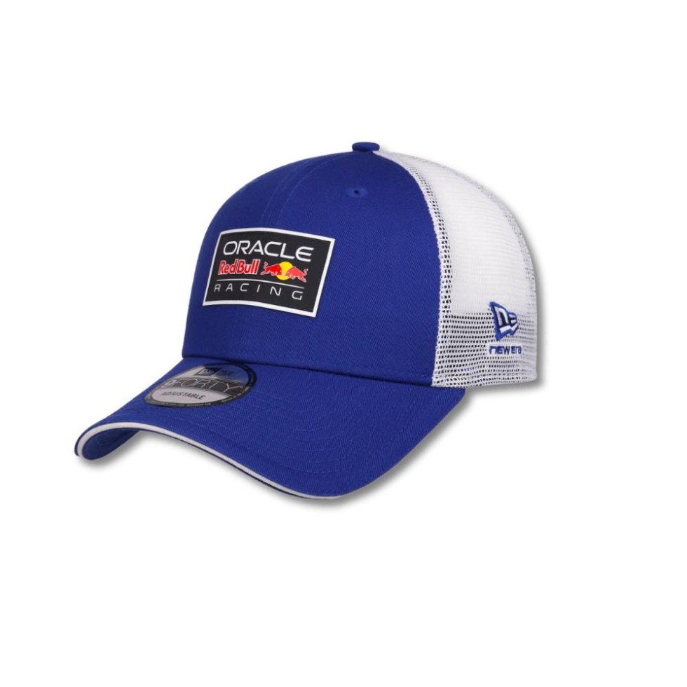 Red Bull Racing F1 2026 týmová trucker kšiltovka NewEra SUMMER LEAGUE 9FORTY - modrá - Red Bull Kšiltovky