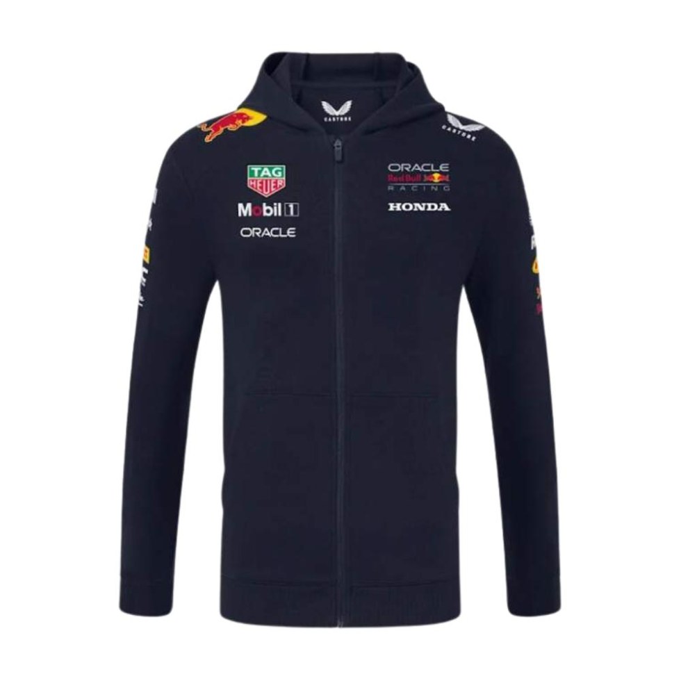 Red Bull Racing F1 2025 týmová unisex mikina se zipem - Red Bull Mikiny