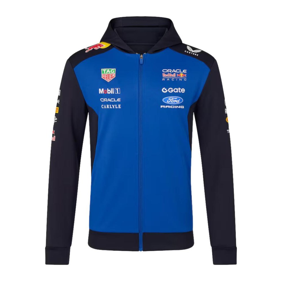 Red Bull Racing F1 2026 týmová unisex mikina se zipem - Red Bull Mikiny
