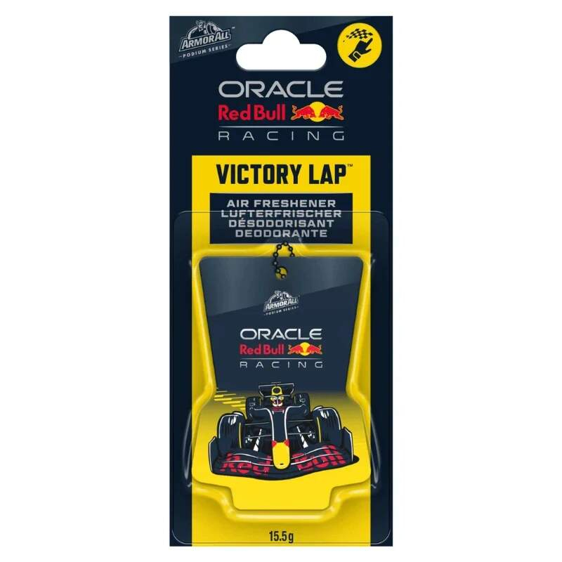 Red Bull Racing vůně do auta Armorall hanging Formula 1 yellow