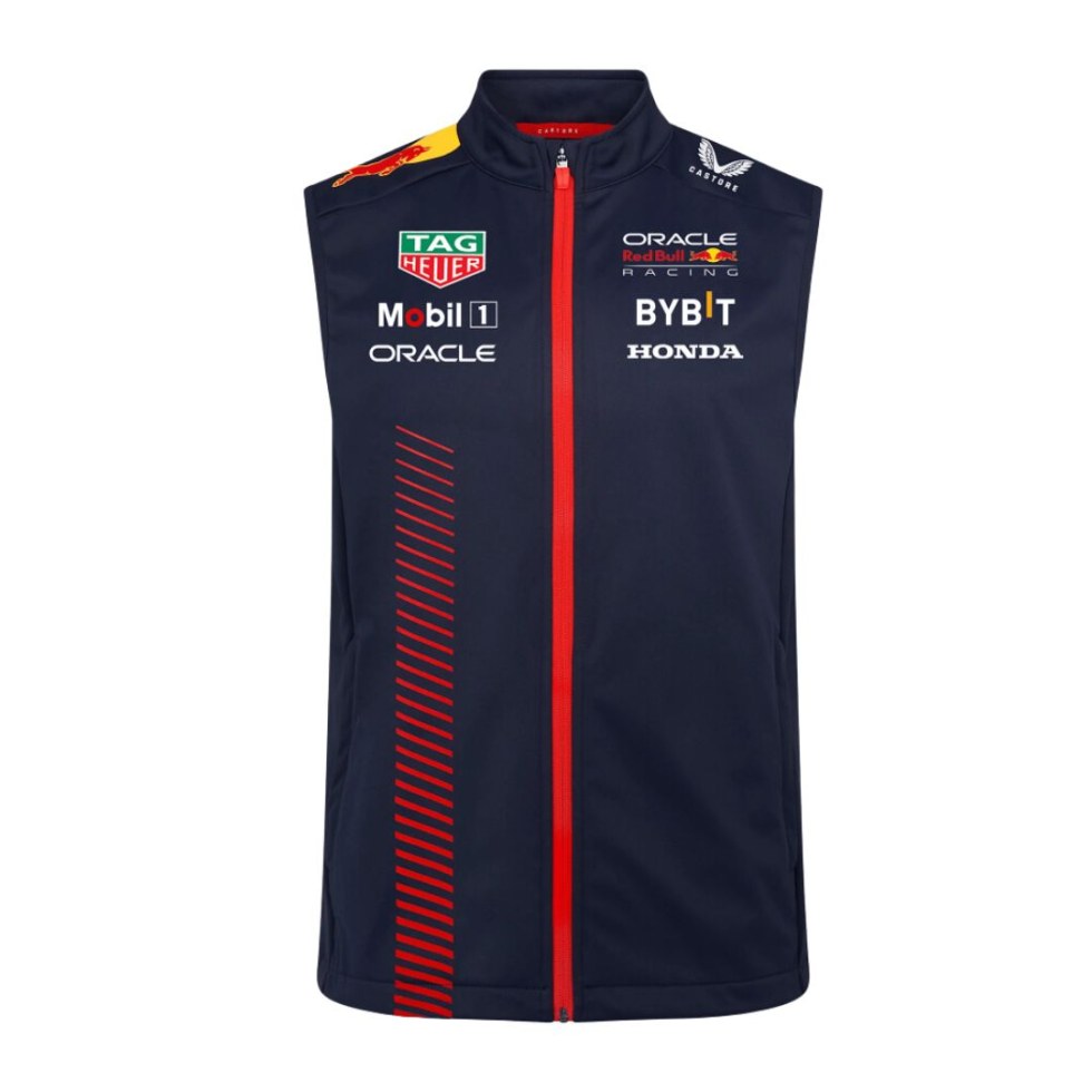 Red Bull týmová vesta - Red Bull Pánské bundy, mikiny, vesty