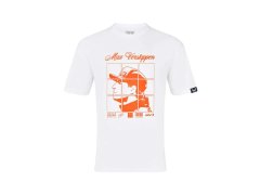 Red Bull Racing pánské tričko Max Verstappen MV1 white F1 Team 2025