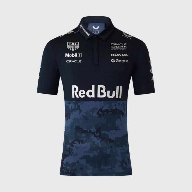 Red Bull Racing pánské polo tričko Hyperbeast F1 Team 2025 - Red Bull trička, polo trička, košile