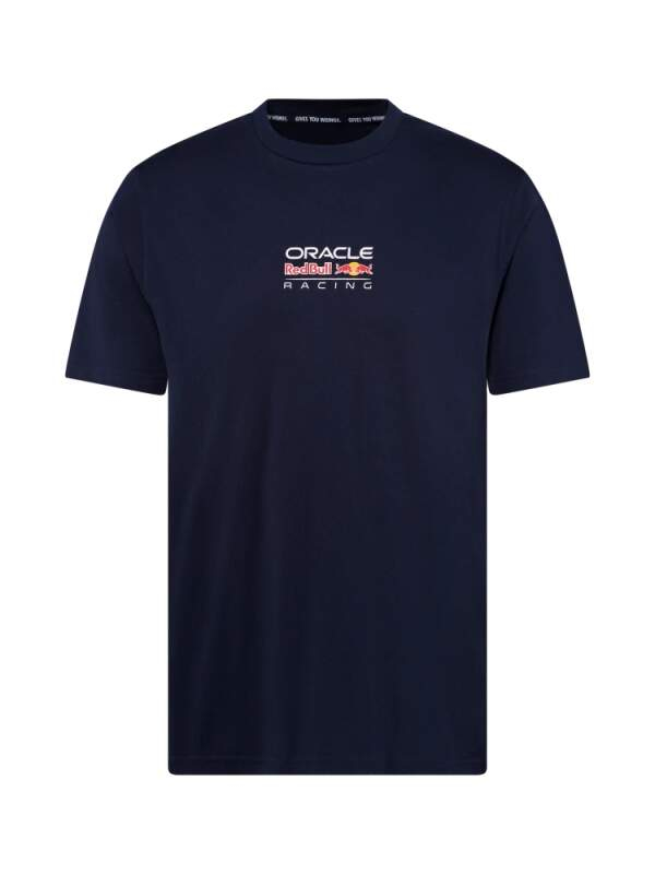 Red Bull Racing pánské tričko logo Essential navy F1 Team 2026 - Red Bull trička, polo trička, košile