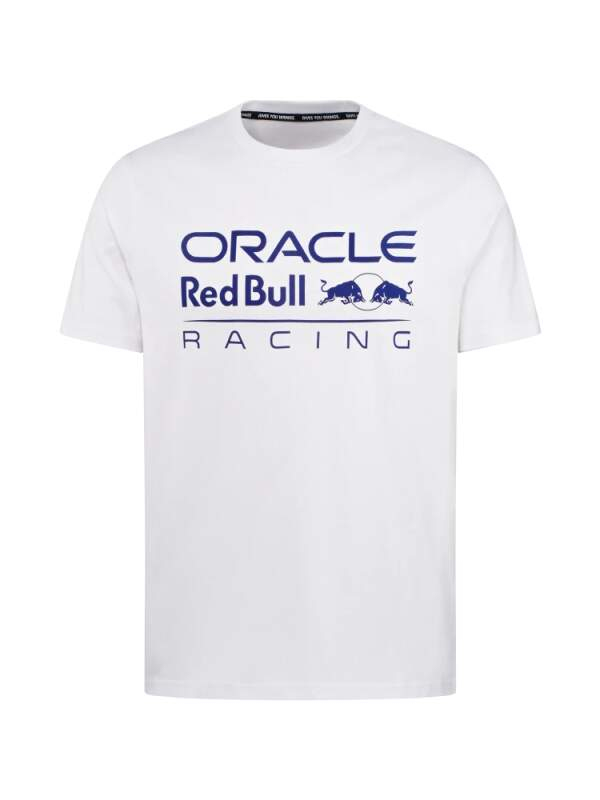 Red Bull Racing pánské tričko logo Tonal white F1 Team 2026 - Red Bull trička, polo trička, košile