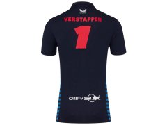 Red Bull Racing F1 2024 pánské polo tričko Max Verstappen modré 2