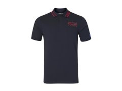 Red Bull Racing unisex polo tričko Core s&nbsp;barevným logem - modré