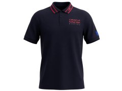 Red Bull Racing F1 2026 unisex Fit polo tričko s červeným logem modré