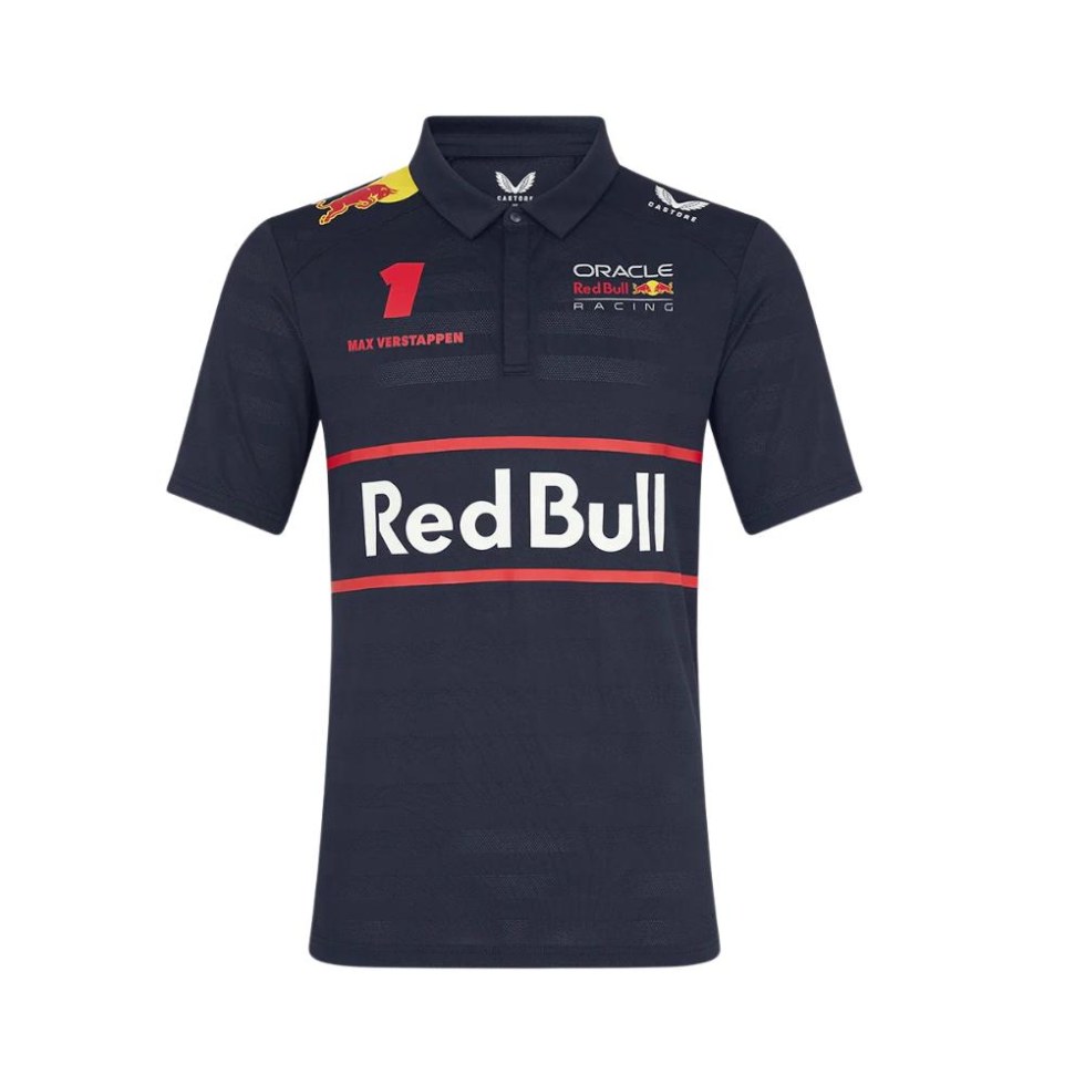 Red Bull Racing F1 2025 pánské polotričko Max Verstappen modré