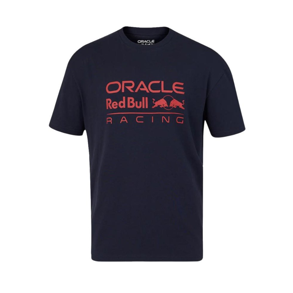 Red Bull Racing F1 unisex tričko Relaxed Fit modré - Red Bull Trička