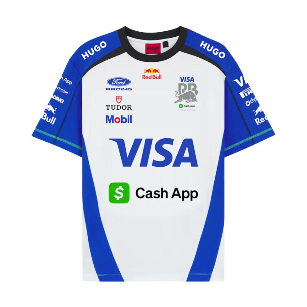 Red Bull Racing F1 2026 pánské týmové tričko Visa Cash App