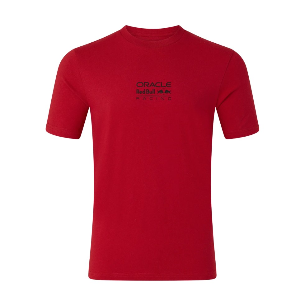 Red Bull Racing unisex volnočasové tričko Graphic Bull s&nbsp;logem červené - Red Bull Trička