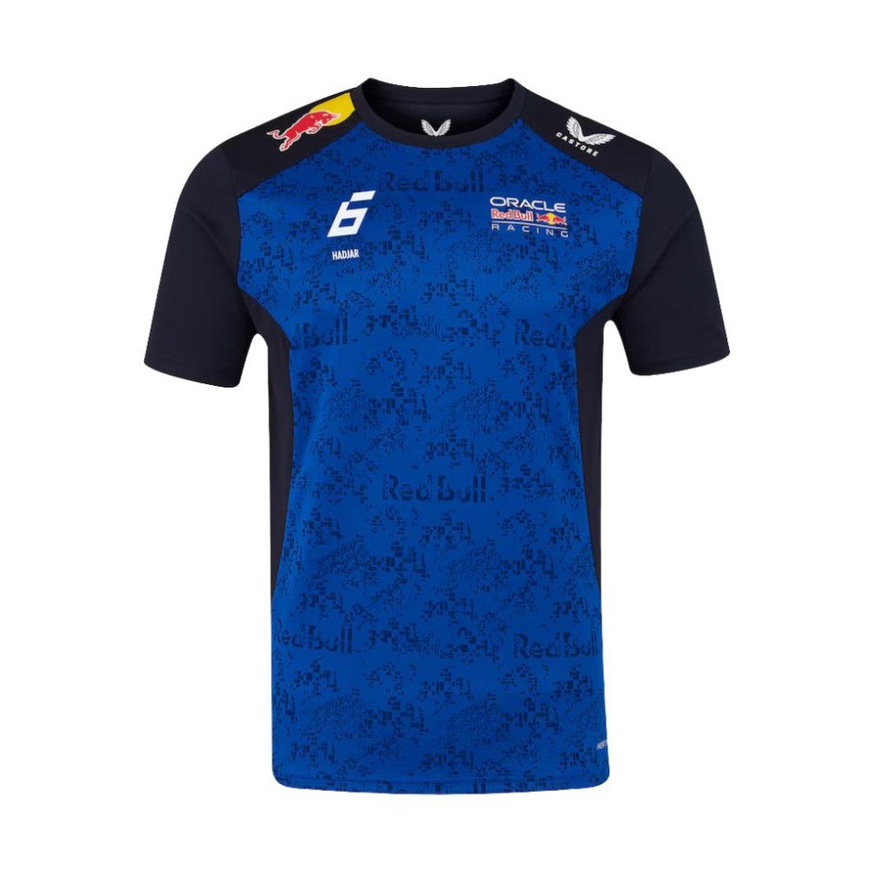 Red Bull Racing F1 2026 pánské tričko Isack Hadjar #6 modré