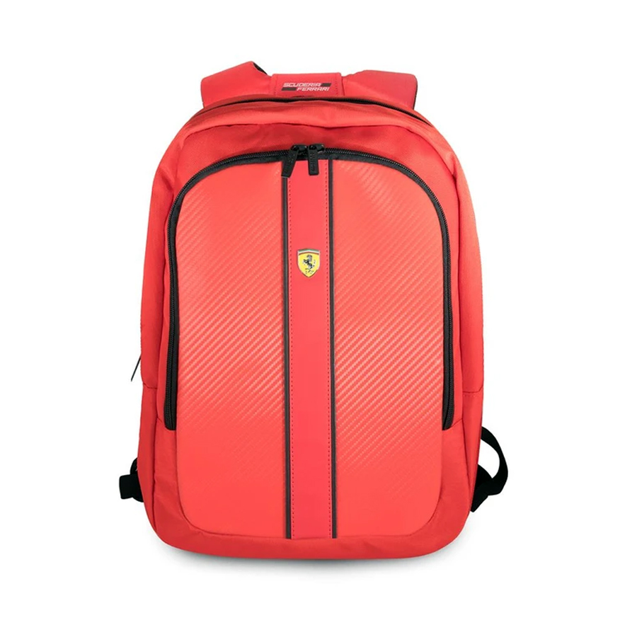 Scuderia Ferrari F1 batoh s&nbsp;USB konektorem pro Powerbanku červený - Tipy na dárky