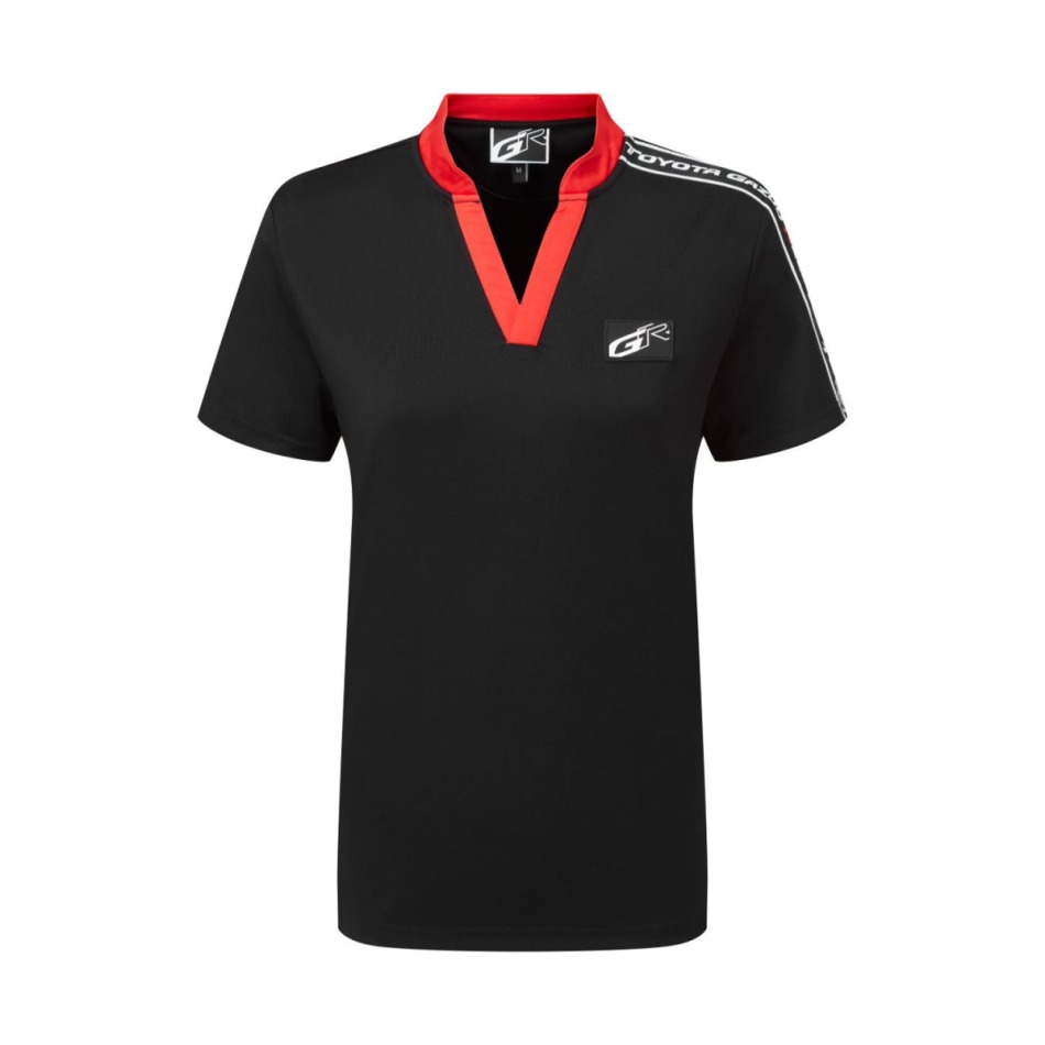 Toyota Gazoo Racing dámské polo tričko GR Tech black 2024