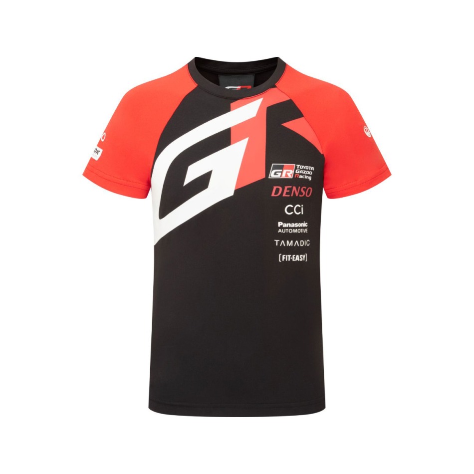 Toyota Gazoo Racing dětské tričko black WRC 2025