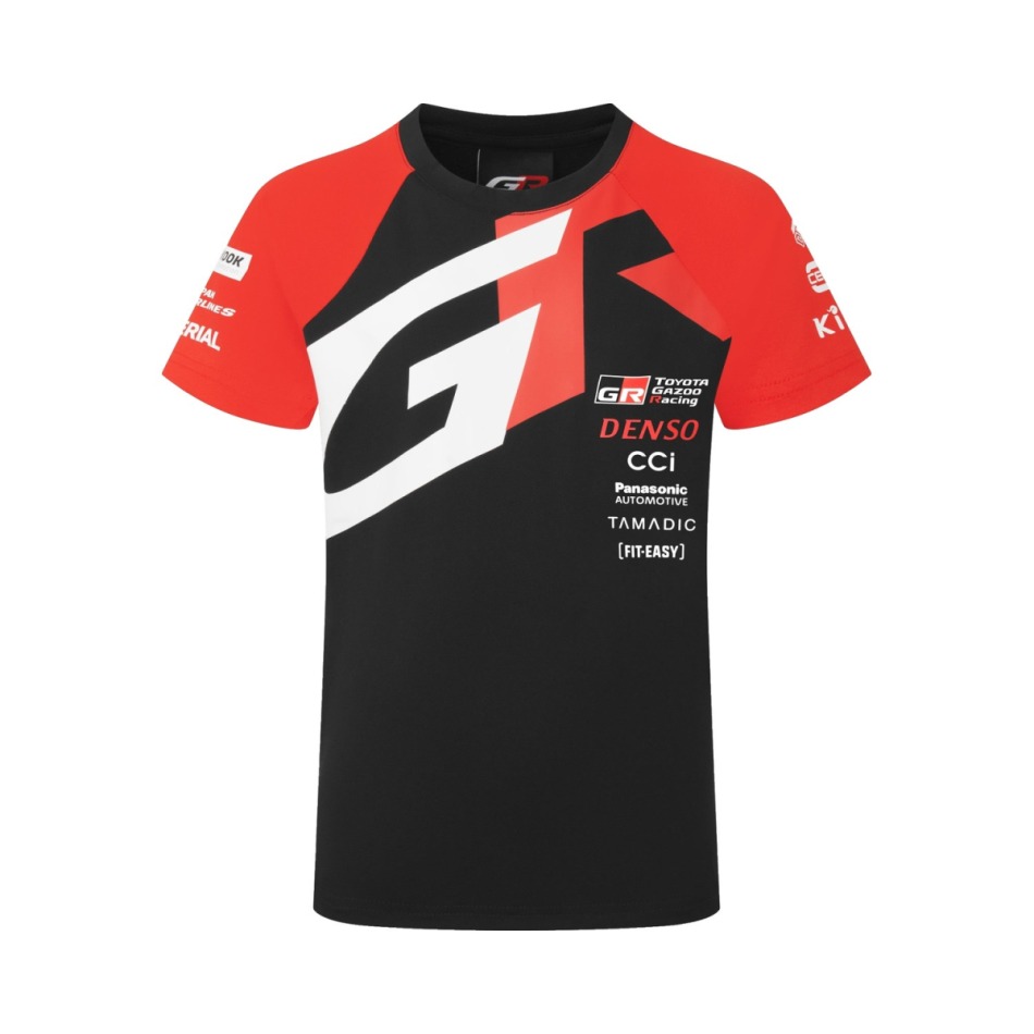Toyota Gazoo Racing dětské tričko redblack WRT 2026