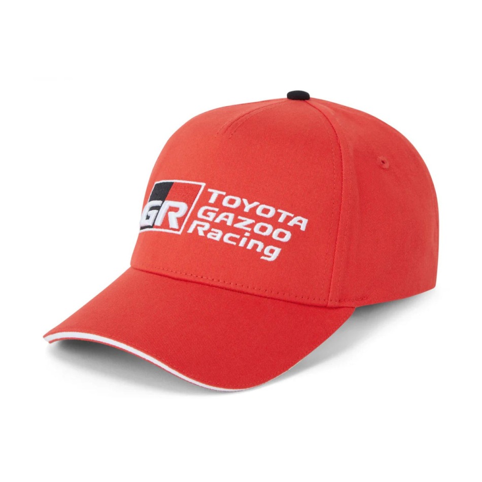 Toyota Gazoo Racing čepice baseballová kšiltovka Large Logo red 2024 - Toyota Gazoo Racing kšiltovky, čepice, rukavice