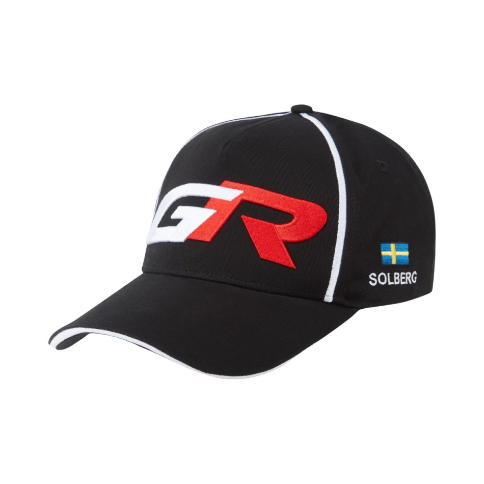 Toyota Gazoo Racing čepice baseballová kšiltovka Oliver Solberg black WRT 2026 - Toyota Gazoo Racing kšiltovky, čepice, rukavice