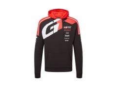 Toyota Gazoo Racing pánská mikina s kapucí redblack WRT 2026