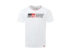Toyota Gazoo Racing pánské tričko Large Logo white 2026
