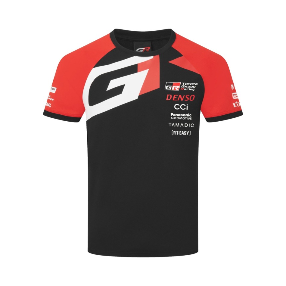 Toyota Gazoo Racing pánské tričko redblack WRT 2026 - Toyota Gazoo Racing trička, polo trička, košile