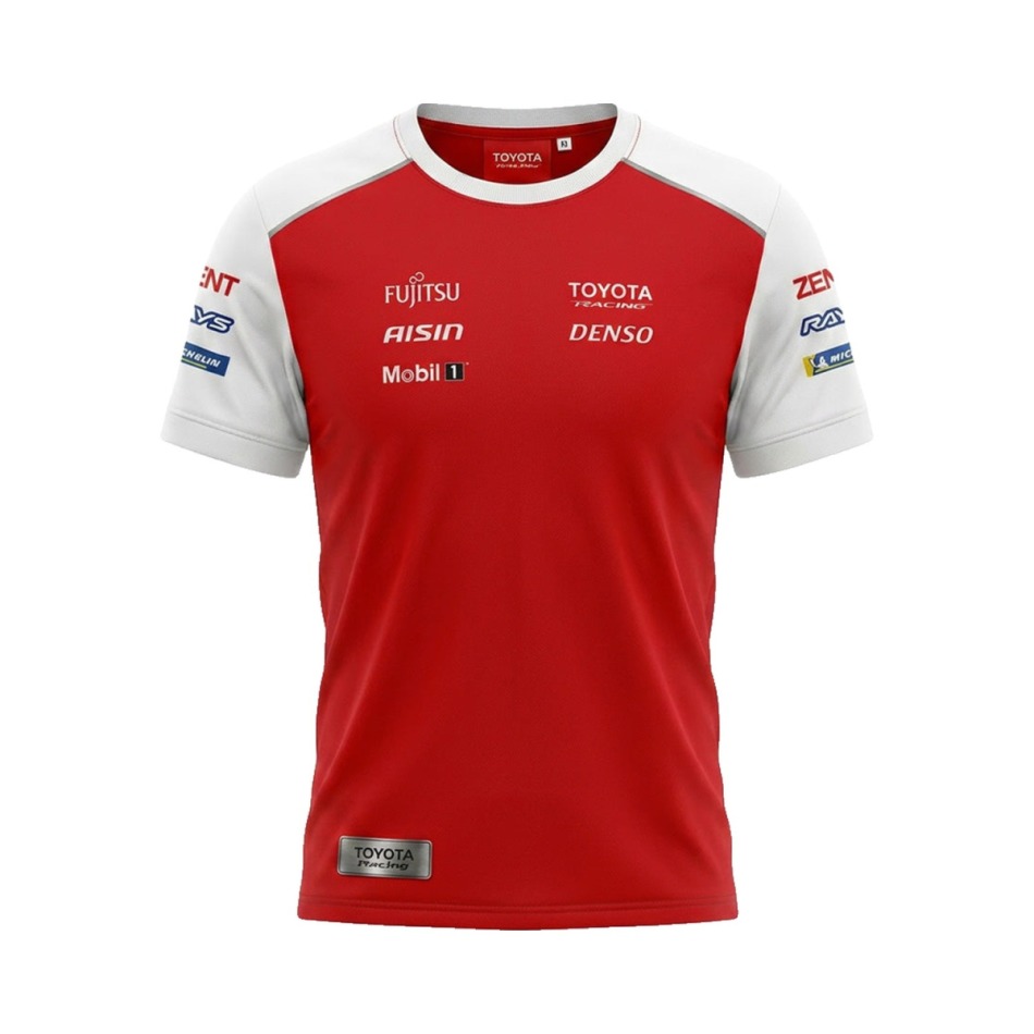 Toyota Gazoo Racing pánské tričko redwhite WEC 2026