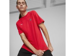 Ferrari Style Print T pánské tričko červené 2