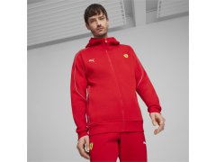 Ferrari Race pánská mikina na zip červená 4