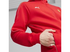 Ferrari Race pánská mikina na zip červená 5
