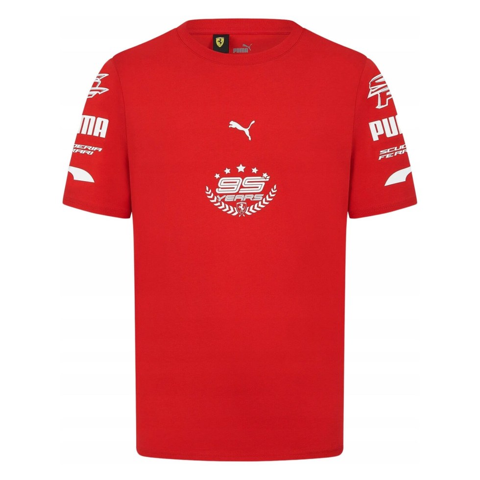 Scuderia Ferrari 95 let pánské tričko červené - Výprodej