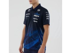 Williams Racing F1 2026 pánské týmové polo tričko - modré 6