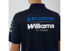 Williams Racing F1 2026 pánské týmové polo tričko - modré 8
