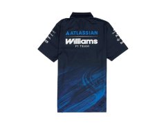 Williams Racing F1 2026 pánské týmové polo tričko - modré 2