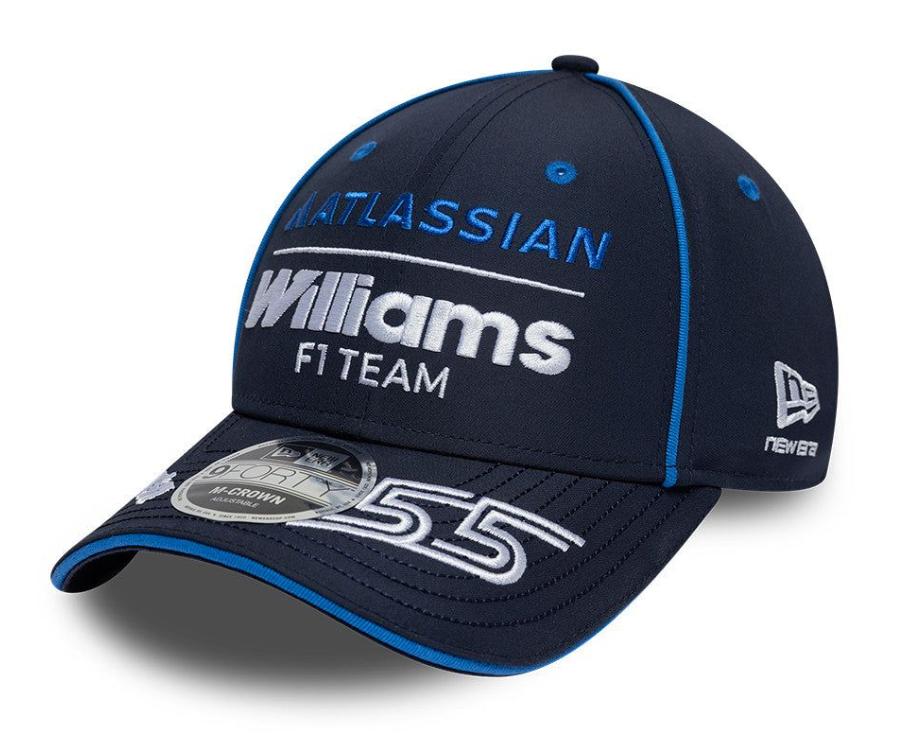 Williams Racing F1 2026 kšiltovka Carlos Sainz #55 modrá - Williams