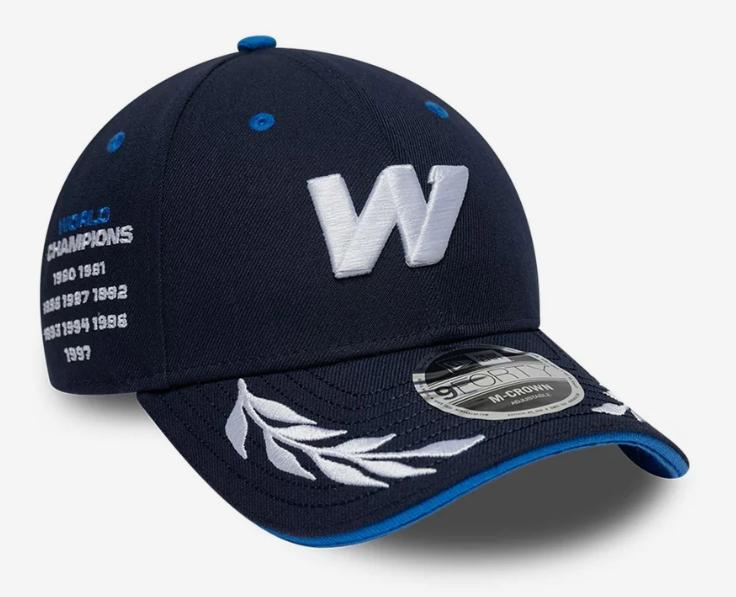 Williams Racing F1 2026 kšiltovka Launch 9Forty modrá - Williams